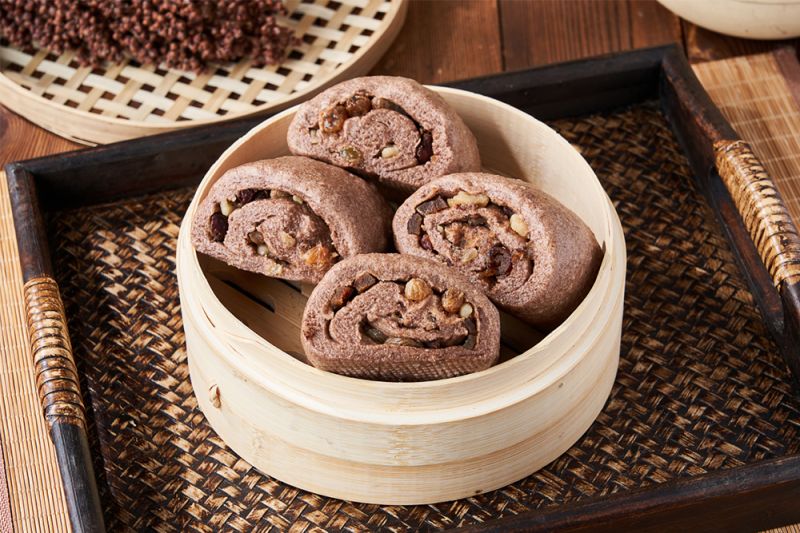 頤降堂黑全麥堅果饅頭